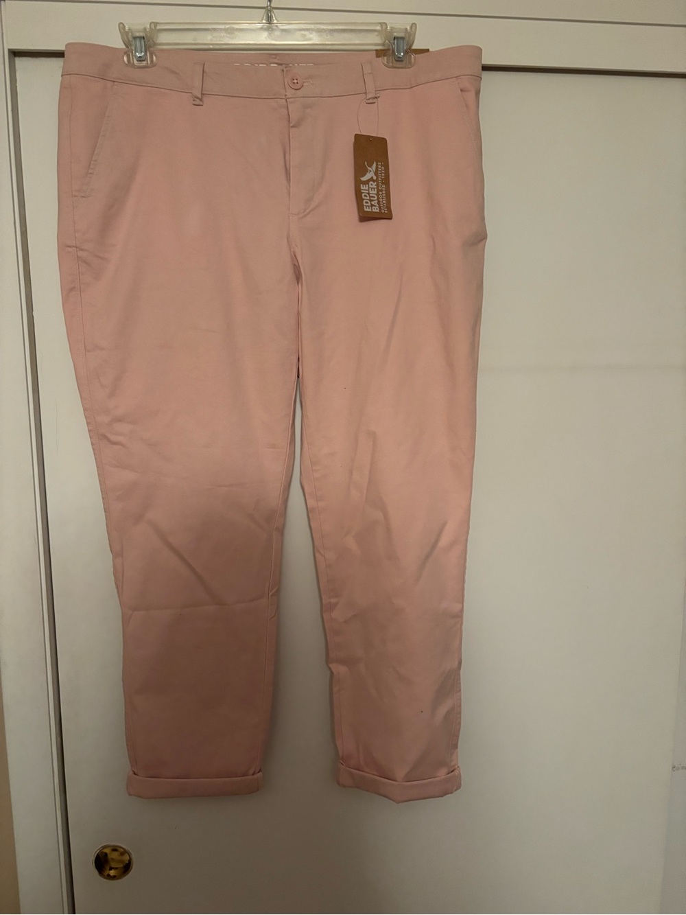 Eddie Bauer Women’s Light Pink Chino Pants
